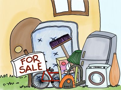 selling your items before moving internationally
