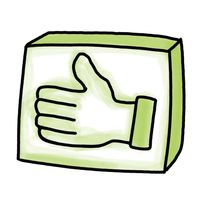 advantages, pro, thumbs up
